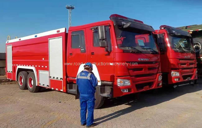 τελευταία εταιρεία περί DRC - 2 μονάδες φορτηγά προσβολής του πυρός SINOTRUK 371hp
